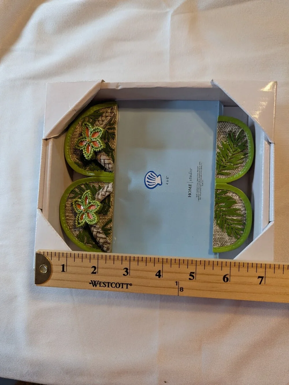 Summer Flip Flop Picture Frame BNWT